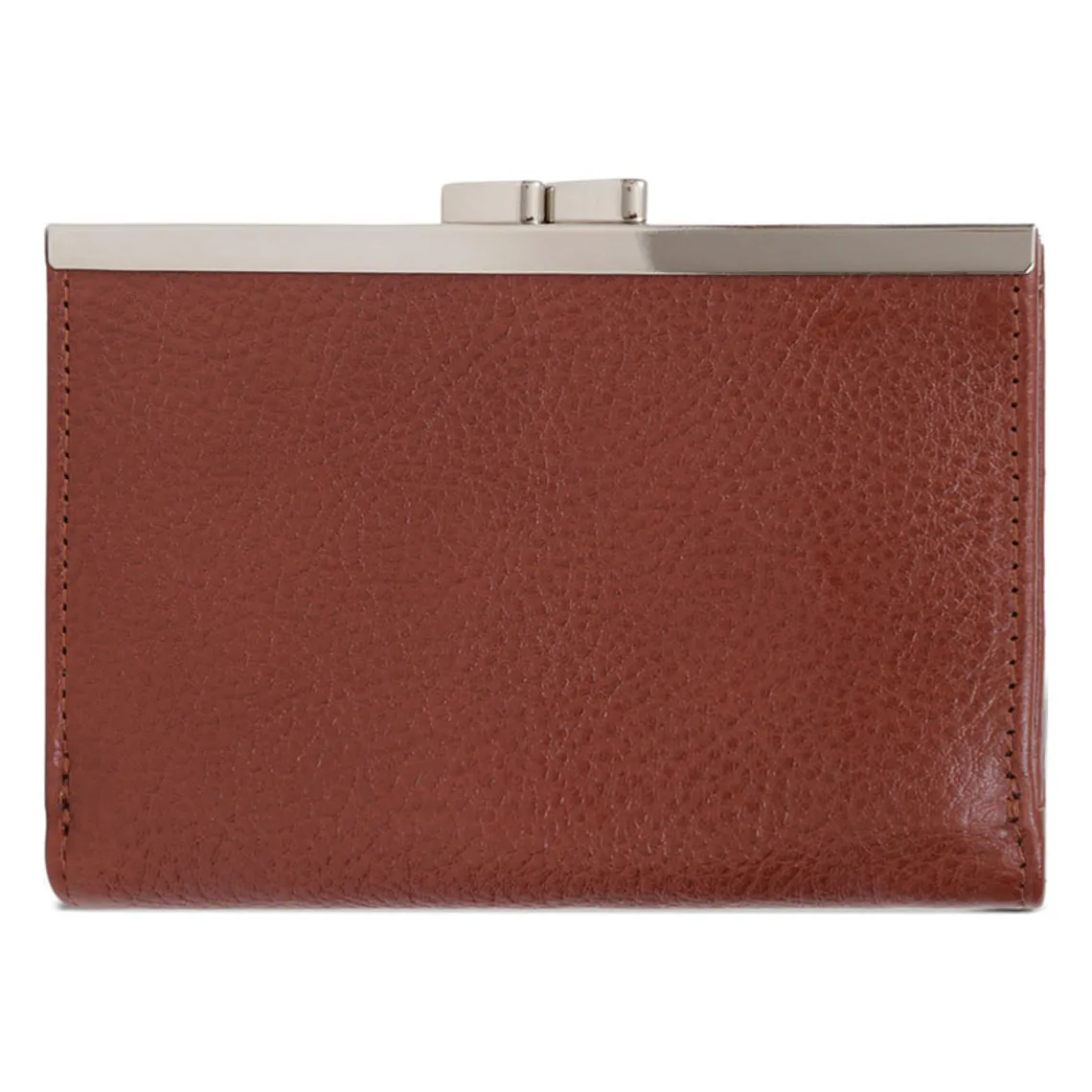 Portefeuille Cuir REPUBLIQUE Marron Fleur | 3 Suisses