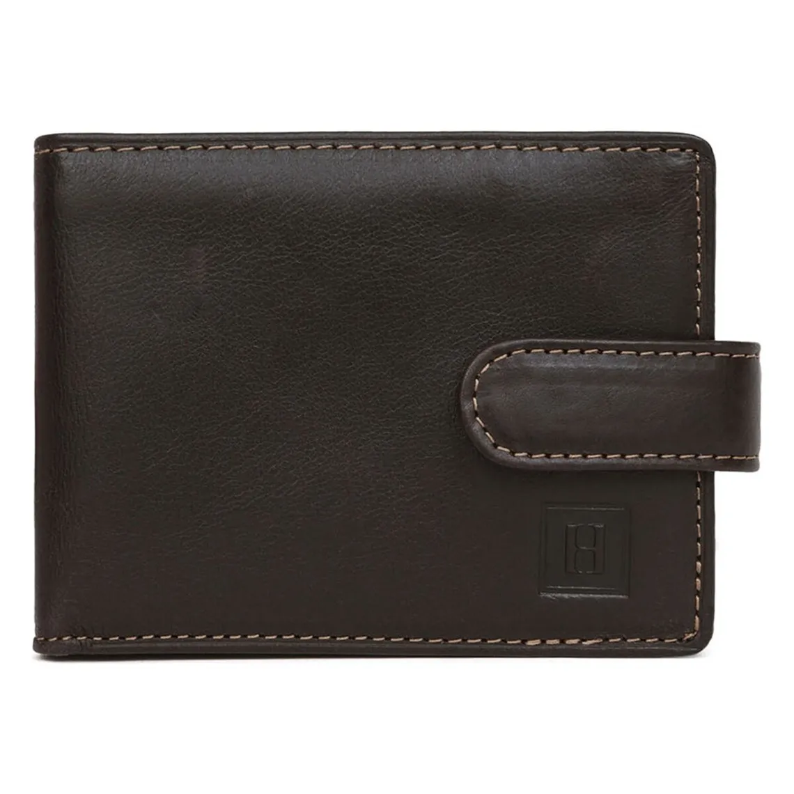 Portefeuille italien Cuir FELIN Marron Lucas | 3 Suisses