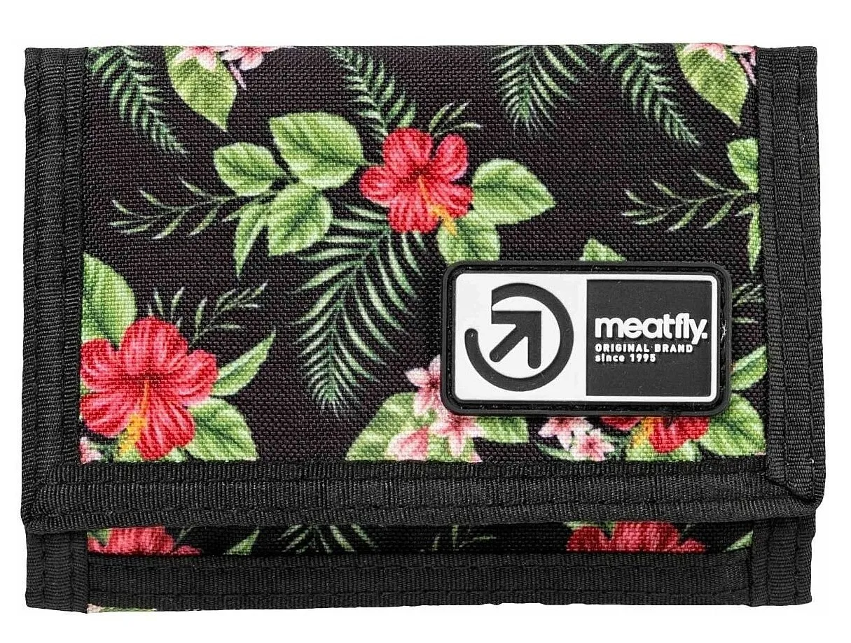 portefeuille Meatfly Dewey - Tropical Black