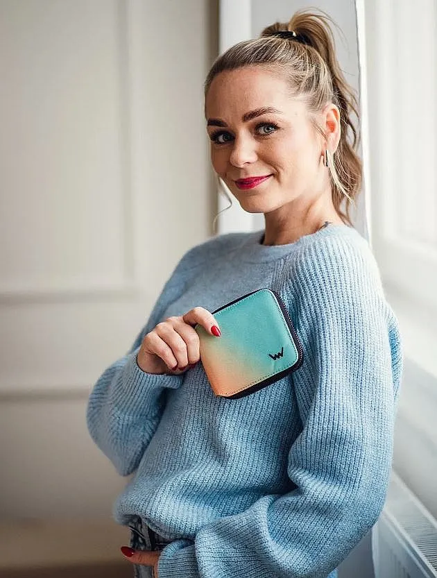 portefeuille Vuch Neria - Turquoise - women´s
