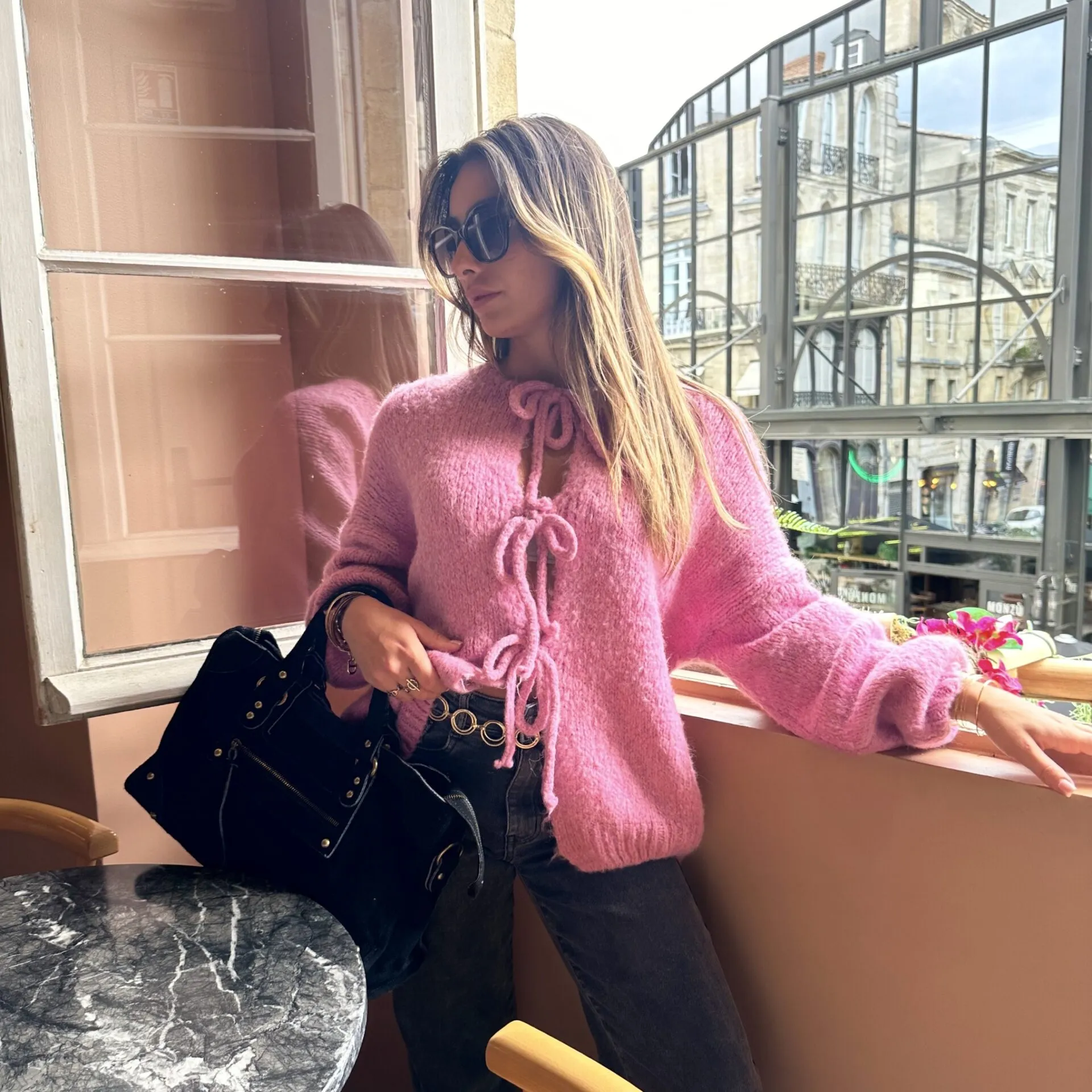 Pull DOUDOU rose