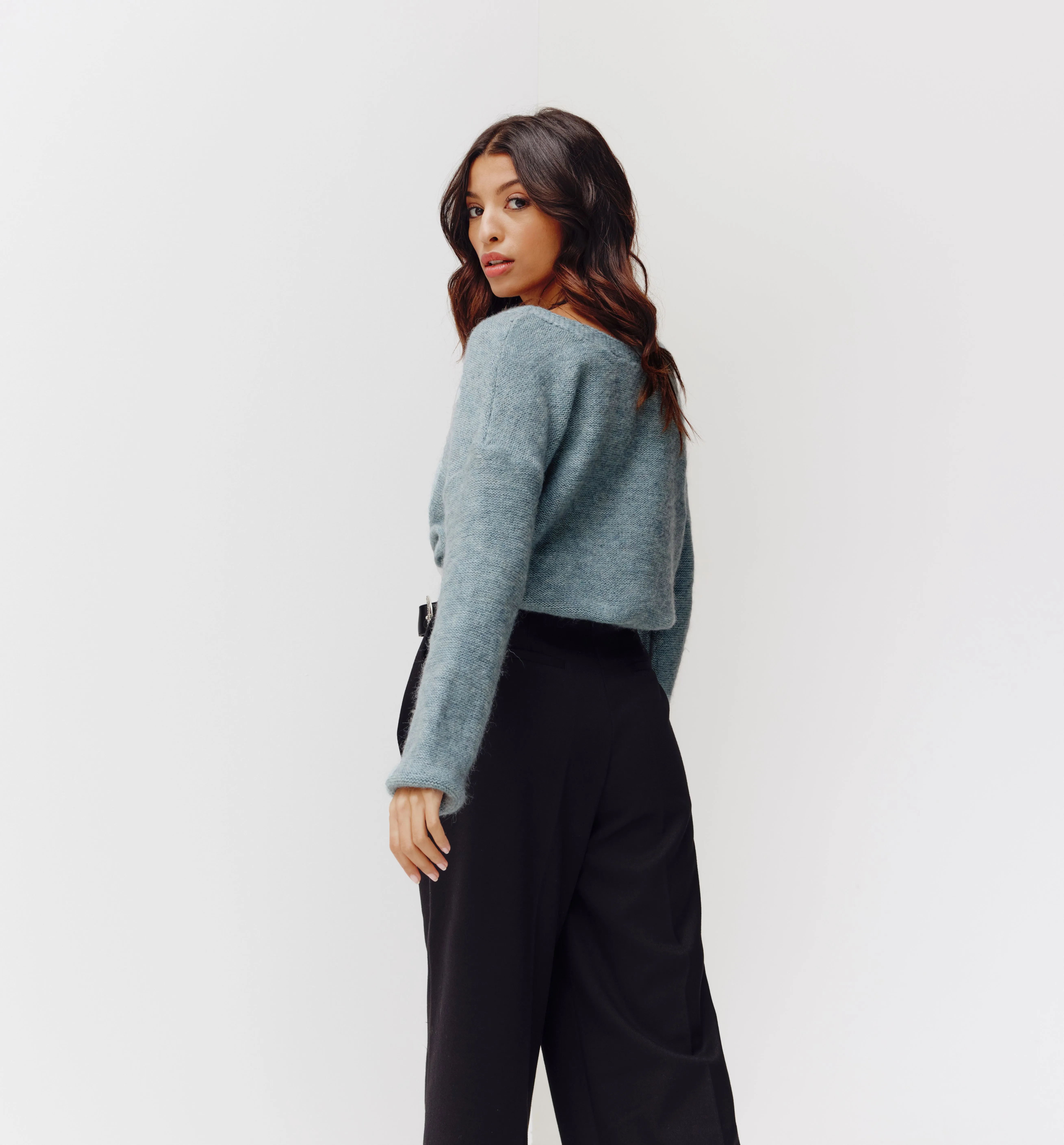 Pull Gilet recto verso Femme - Opaline moyen