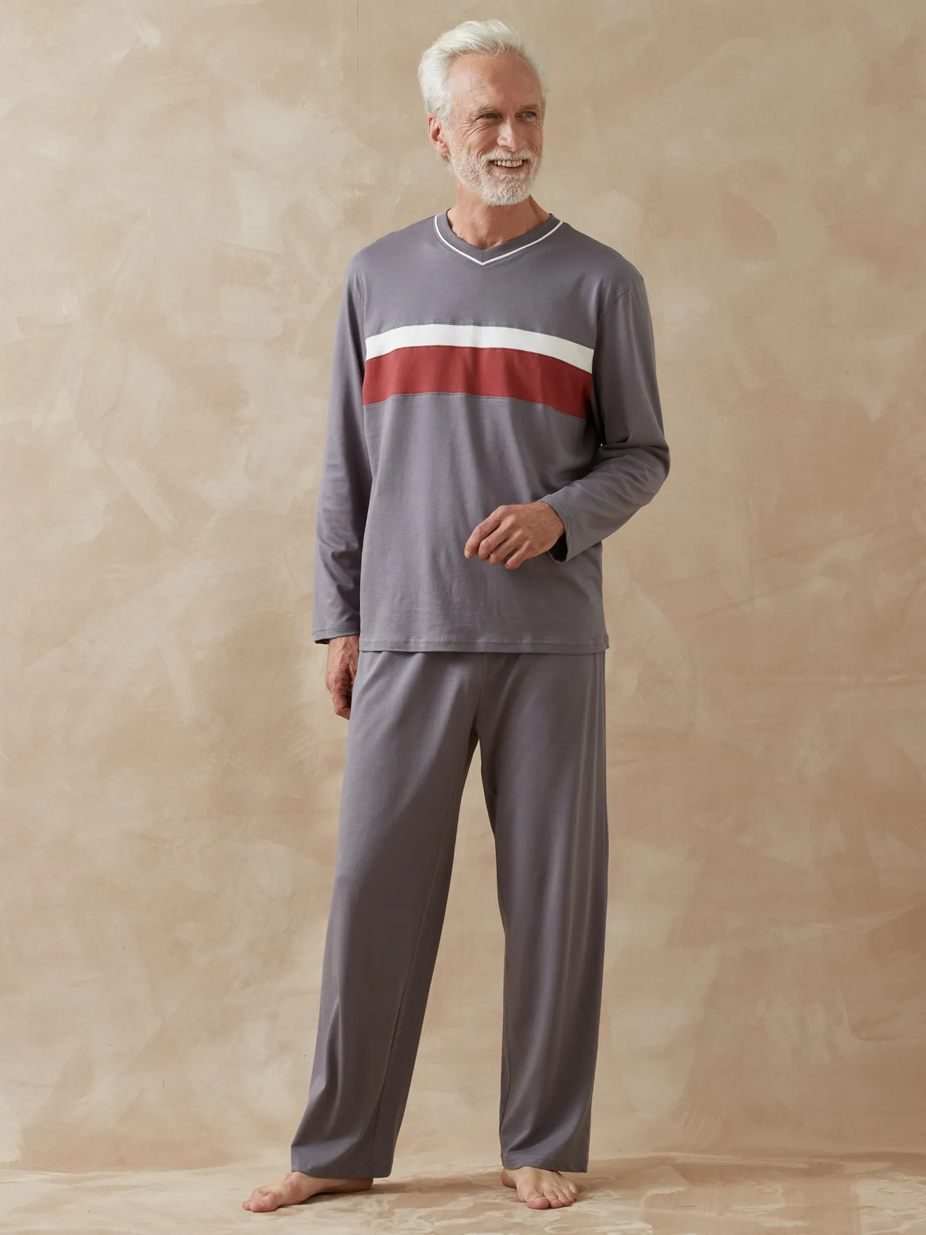 Pyjamas jersey pur coton lot de 2