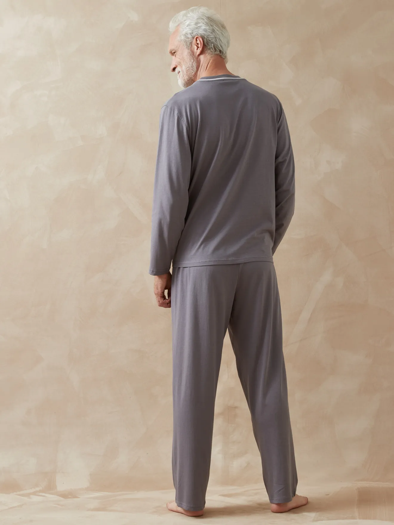 Pyjamas jersey pur coton lot de 2