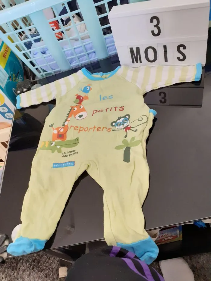 Pyjamas - Kimbaloo - 3 mois  | Beebs
