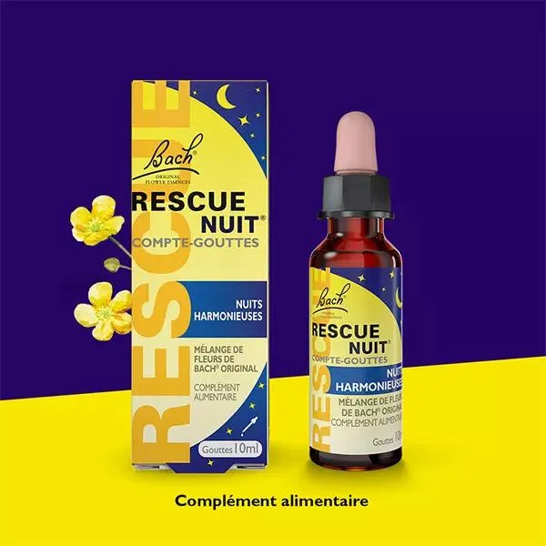 RESCUE NUIT Compte-gouttes  - 10 ml