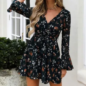 Robe Bohème Confort Fleurie