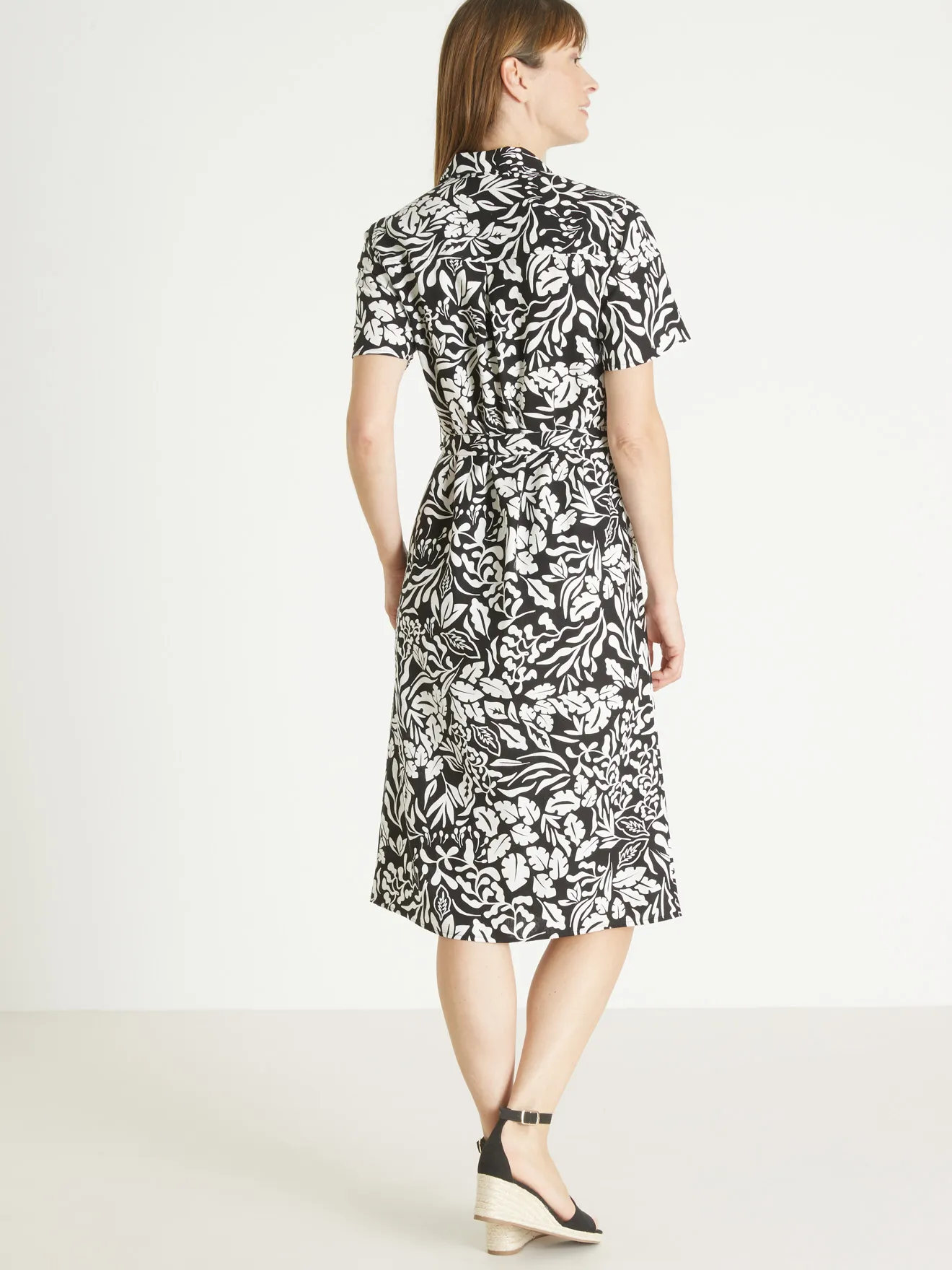 Robe chemisier toute boutonnée