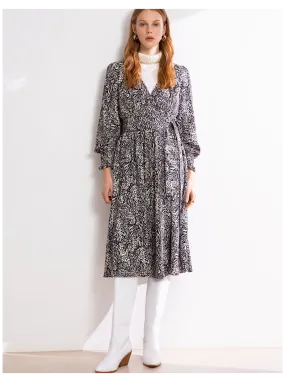 Robe portefeuille Chelsea zébrée Suncoo