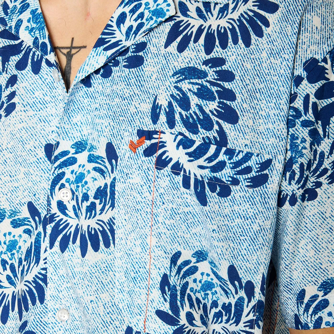 Robe portefeuille en jean bleu Femme DUNA  Stone