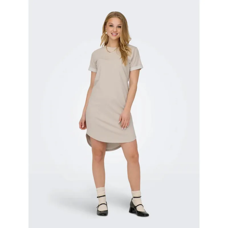 Robe portefeuille rayée raya en lin bleu femme - Jjxx | wimod