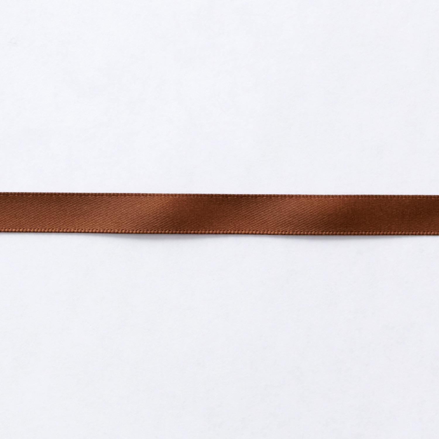 Ruban de satin [9 mm] – marron moyen