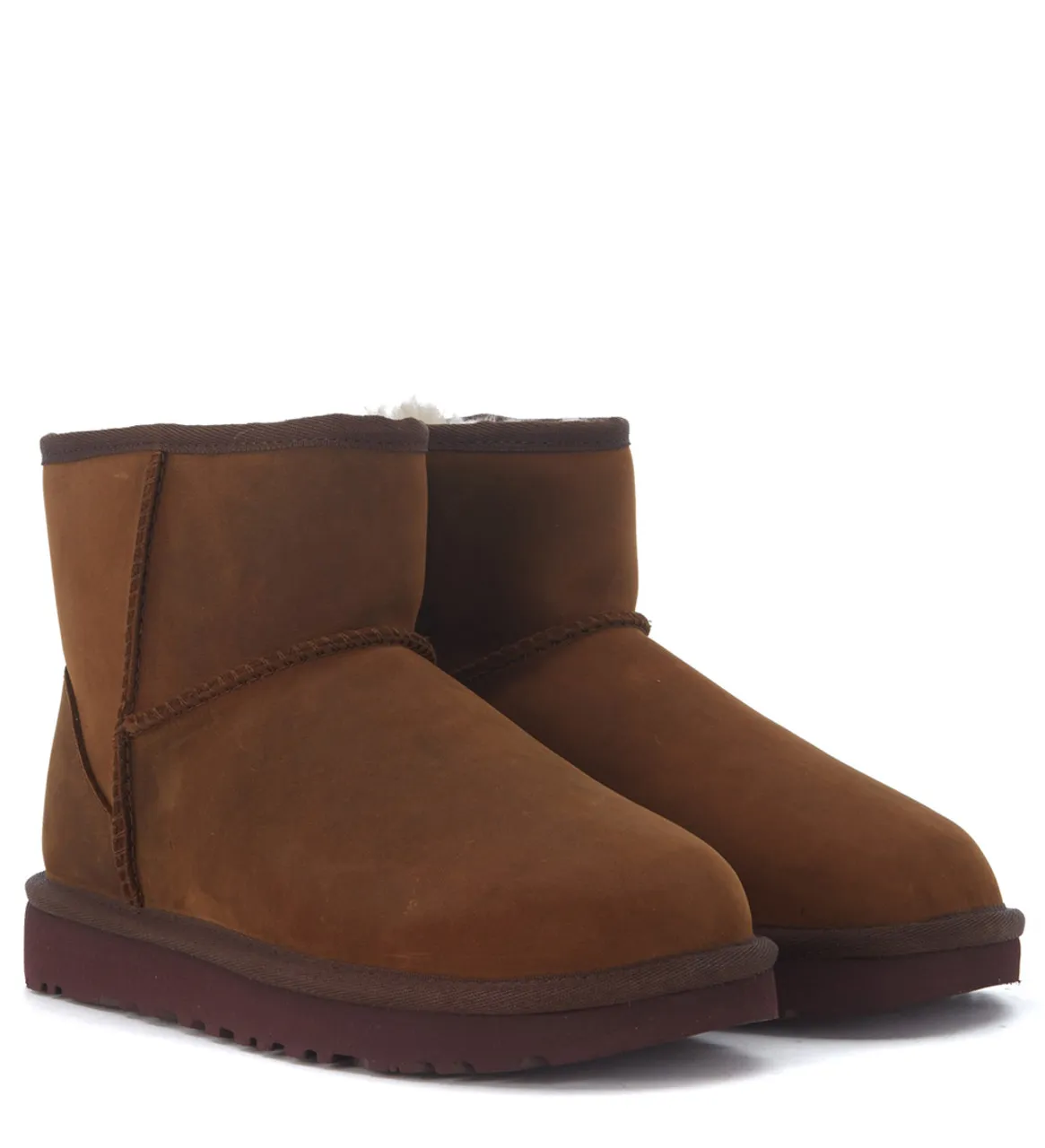 SHORT CUIR CLASSIQUE 1016558-MARRON
