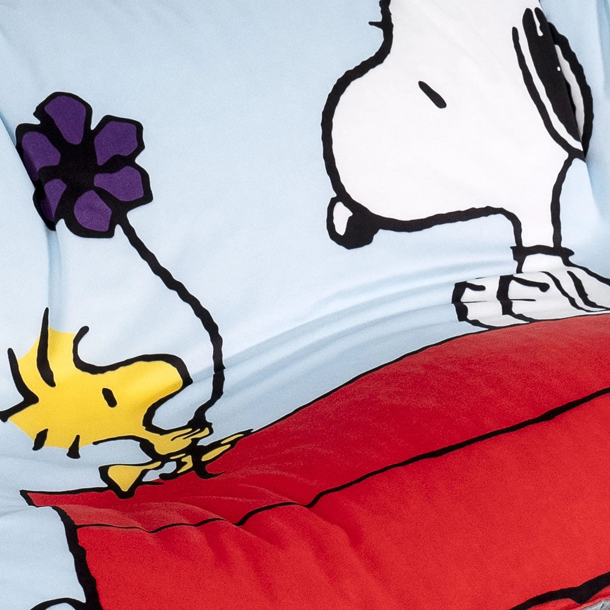 Snoopy Le Canapé Pouf Doudou - Nuage