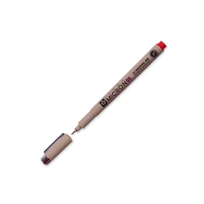 Stylo feutre PIGMA MICRON 05, étui de 9