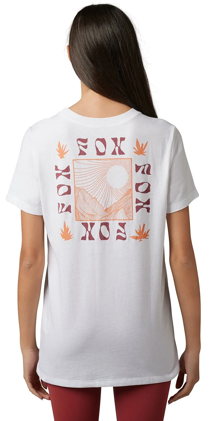 T-shirt Fox Hinkley - White - women´s