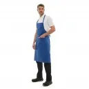 Tablier de cuisine à bavette LOTI bleu roi - ROBUR