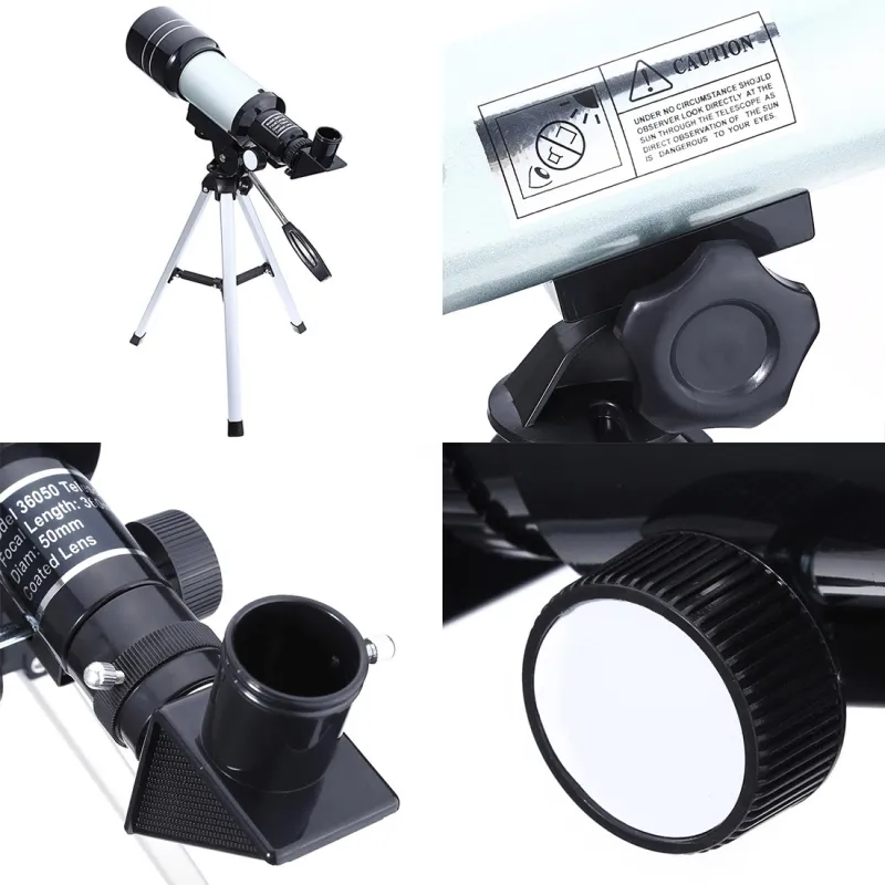Telescope Astronomique Oculaire 1.5x 50mm Focale 360mm