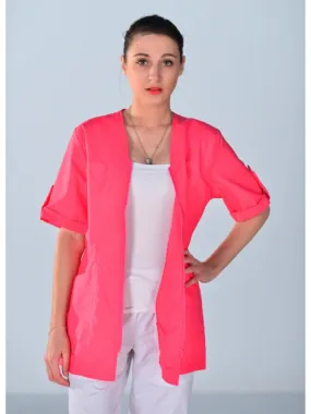 Tunique médicale rose manches courtes Clinic Look
