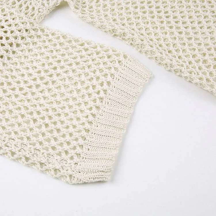 Violette  | Pull en crochet Optez pour le look grunge