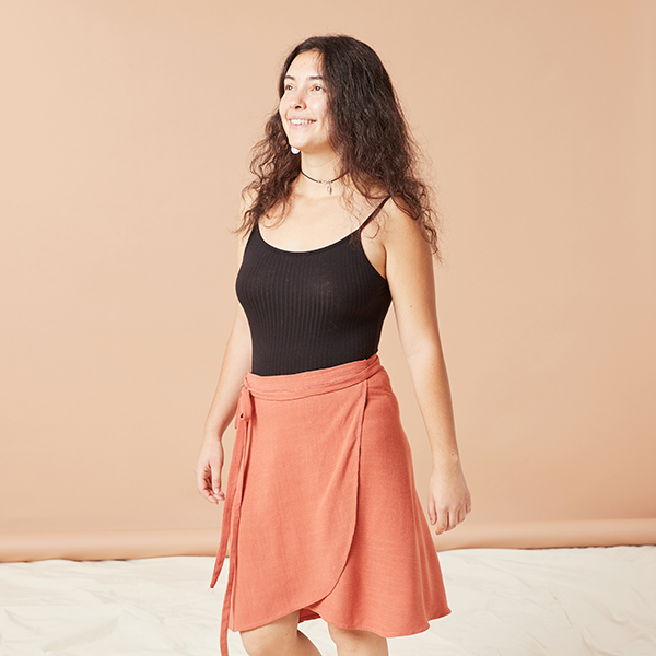 Viscose et lin doux – roseau