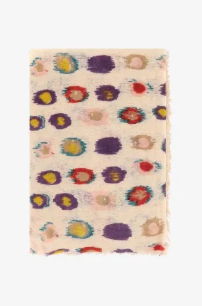 Étole en cachemire Dots