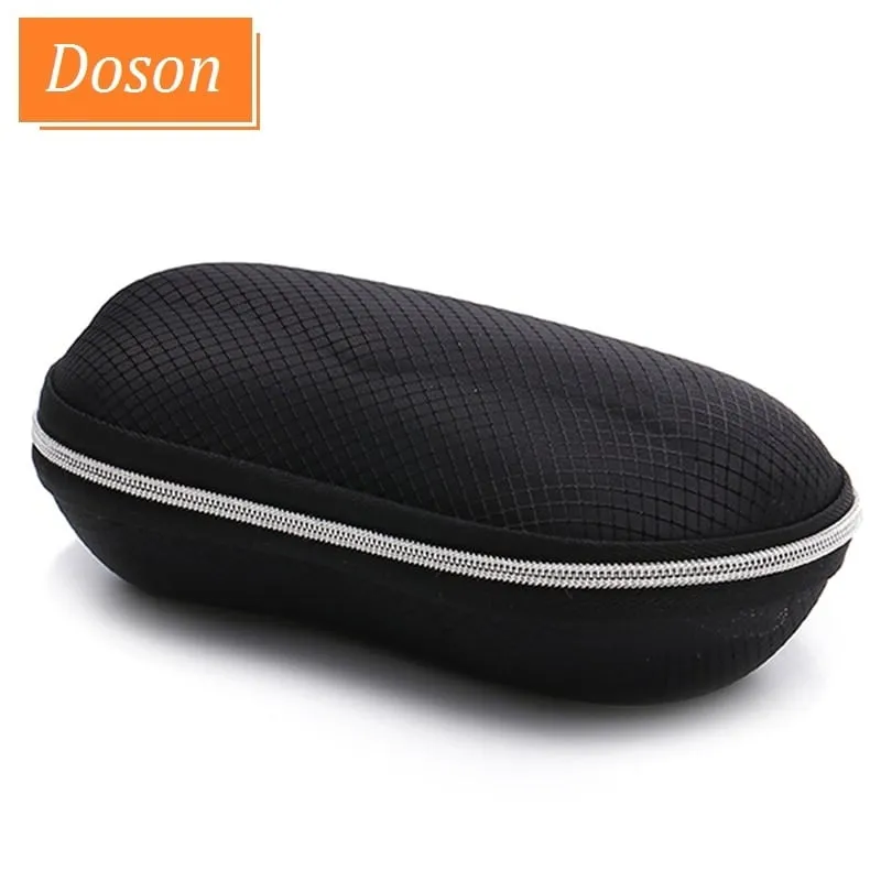 Étui Lunettes Cuir Portable Hommes Femmes Sac Soleil Oculos
